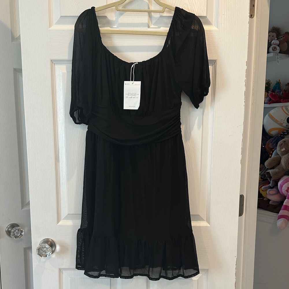 Chic Black Mini Dress